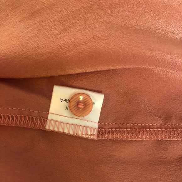 M by Marcus collared silk button down - Picture 6 of 6